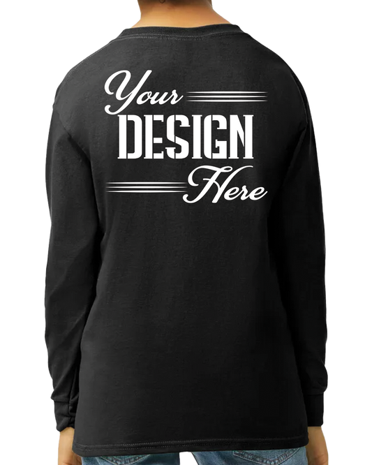 5400B Gildan Heavy Cotton Youth Long Sleeve T-shirt