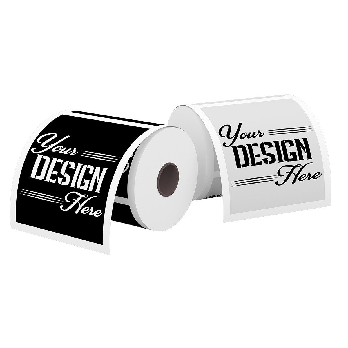 White Vinyl Stickers