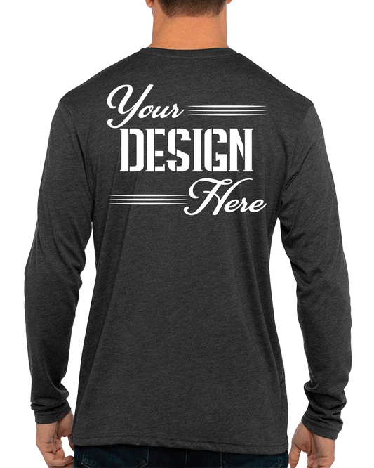 6071 Next Level Apparel Unisex Triblend Long Sleeve T-shirt