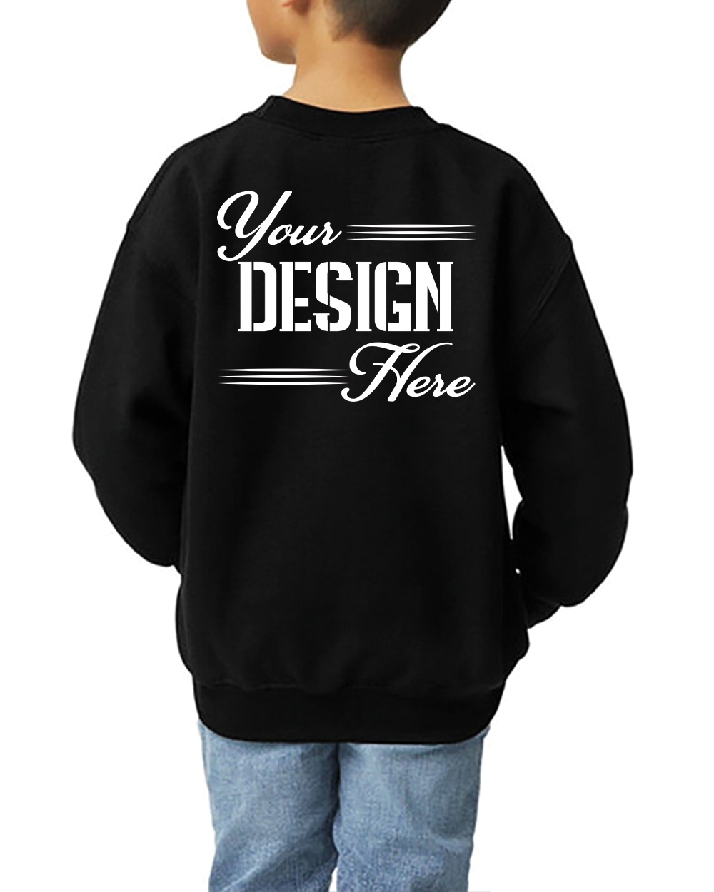 18000B Gildan Heavy Blend Youth Crewneck Sweatshirt