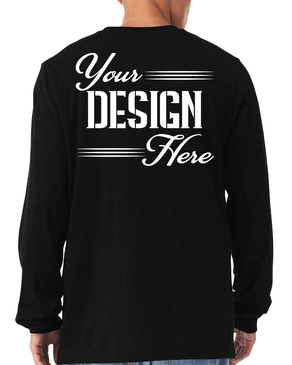 3501 BELLA+CANVAS Unisex Jersey Long Sleeve Tee