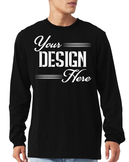 3501 BELLA+CANVAS Unisex Jersey Long Sleeve Tee