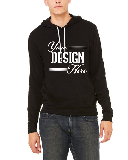 3719 BELLA+CANVAS Unisex Sponge Fleece Pullover Hoodie