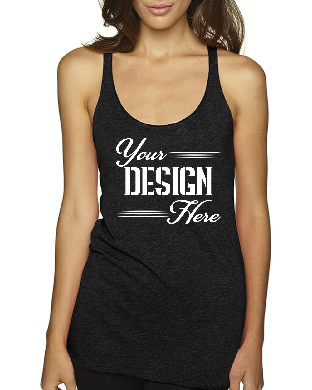 6733 Next Level Apparel Women's Tri-Blend Racerback Tank