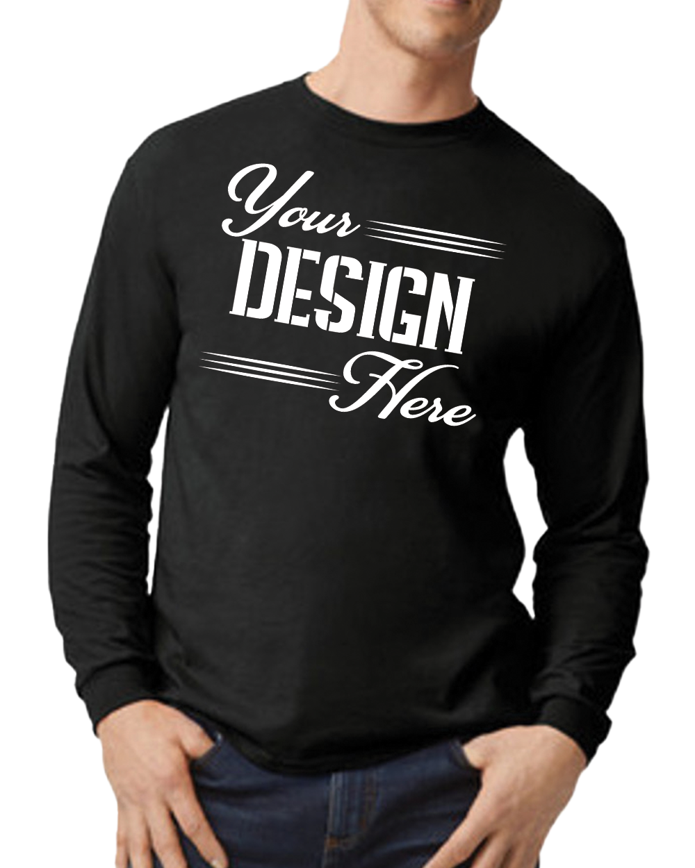 8400 Gildan DryBlend Long Sleeve T-Shirt