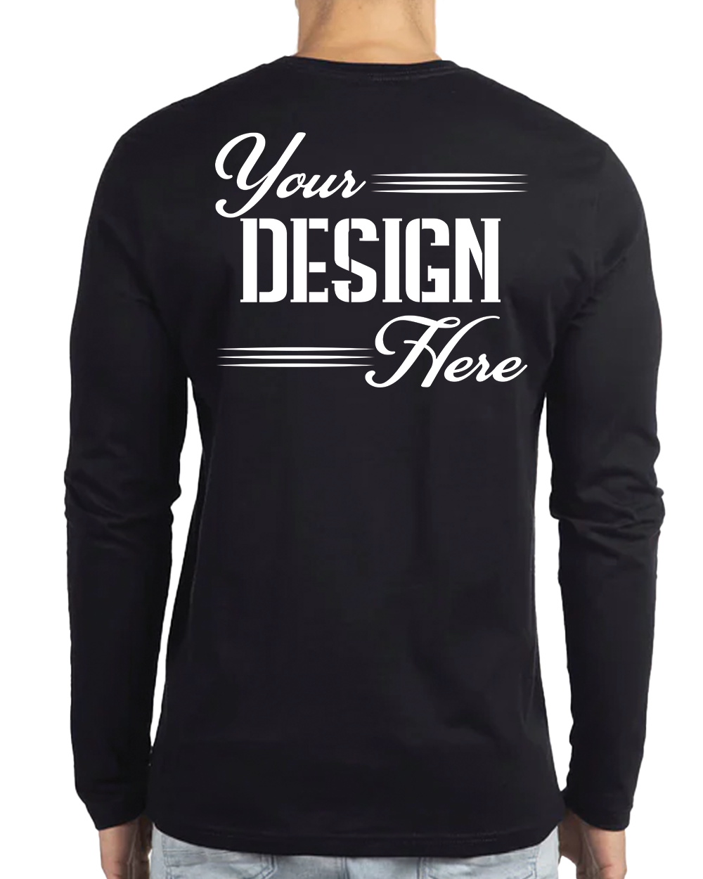 3601 Next Level Apparel Unisex Cotton Long Sleeve T-shirt