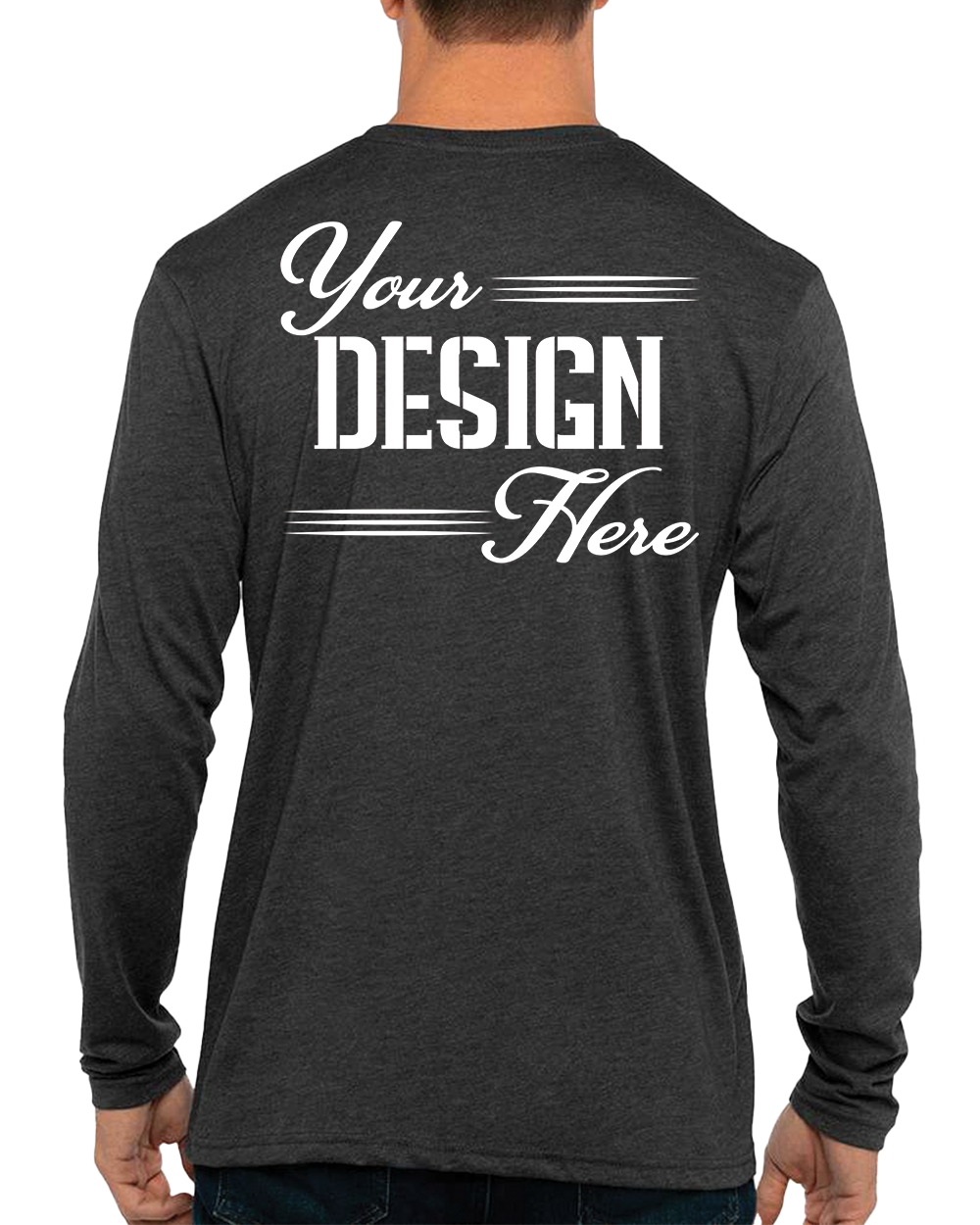 6071 Next Level Apparel Unisex Triblend Long Sleeve T-shirt