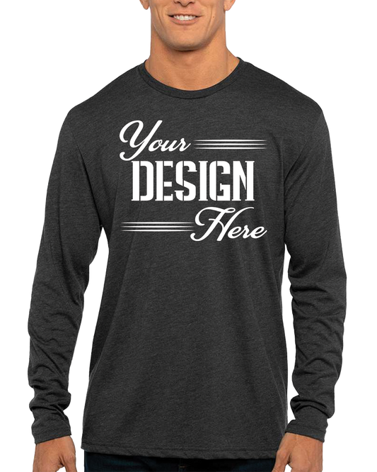 6071 Next Level Apparel Unisex Triblend Long Sleeve T-shirt